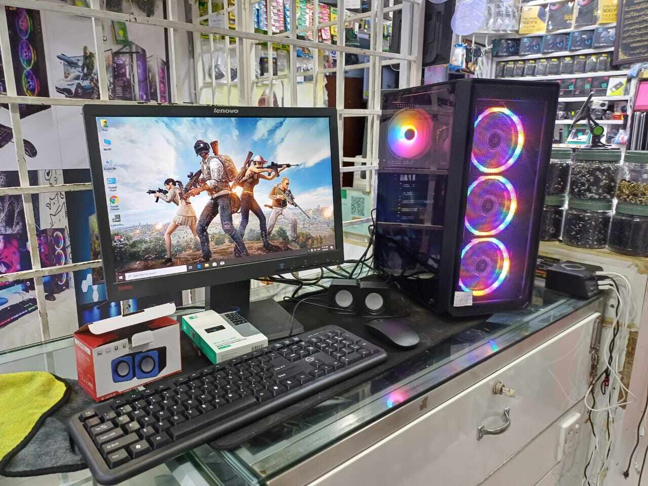 gaming pc full set Full LED i3/i5