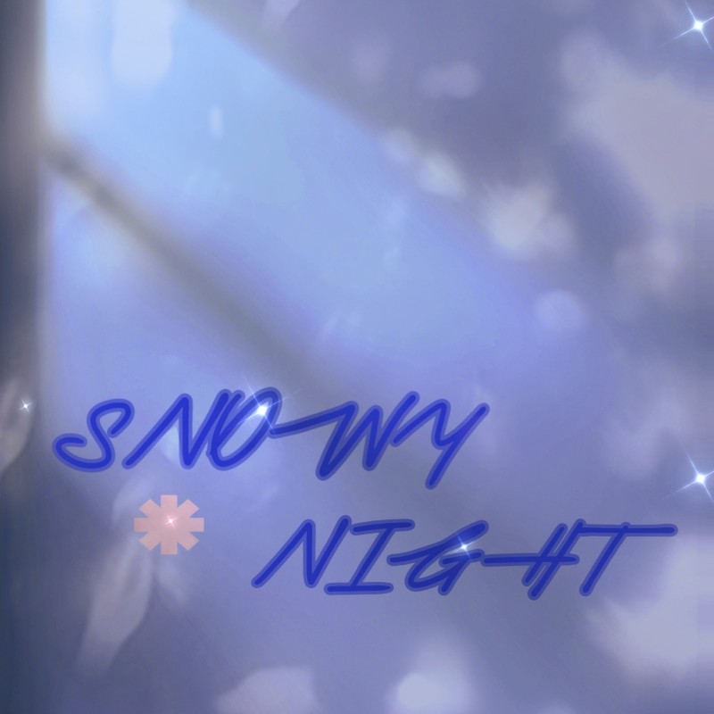 snowy night