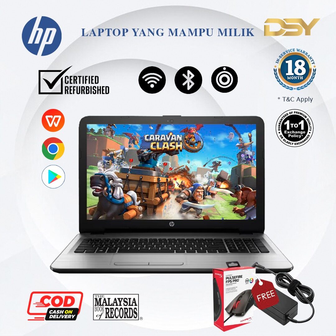 HP G5/G6/G7 CHROMEBOOK | SSD 16GB | Warranty 18 Month | DDR3 4GB RAM | LAPTOP CHROMEBOOK | BUSINESS USE | STUDY USE | Wifi | Bluetooth | HDMI | 11.6"Display Screen | IMIKA | DSY REFURBISHED LAPTOP