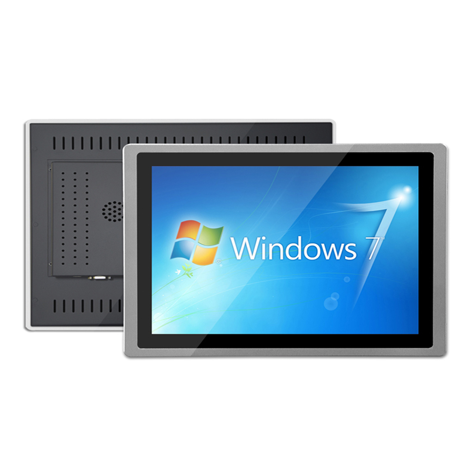 Slubee 21.5 Inch Industrial Mini Panel PC All in one Embedded Smart Computer with Capacitive Touch Screen Panel Waterproof Built-in Wireless WiFi Intel Celeron J1900 for win10 Pro