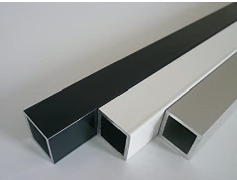 Aluminium Square Hollow Aluminium Bar 2ft/4ft/6ft/8ft Segi Empat Hollow NA /MB 1" / 1 1/2" / 2"  DIY Home Improvement