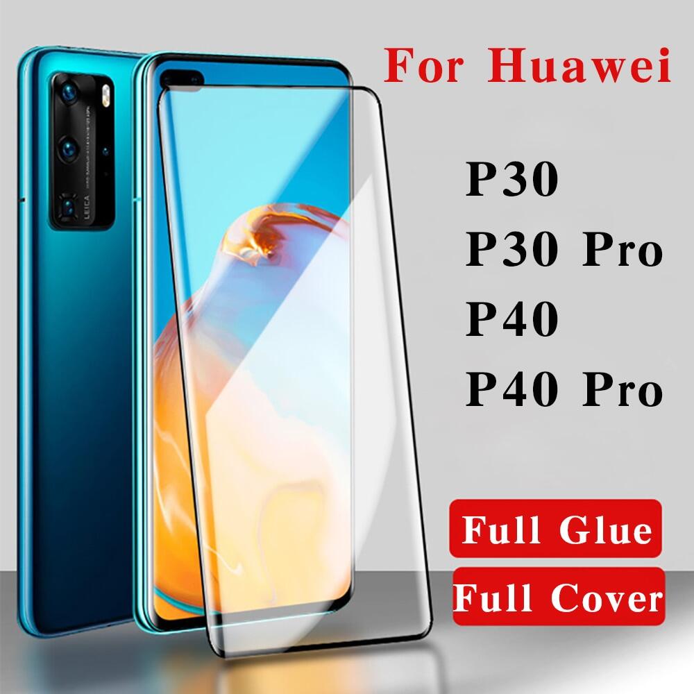 Ready Stock[Tempered Glass]Tempered Glass For Huawei P40 Pro P40pro Huaweip40 Screen Protector For Huawei P30 Pro p30pro Huaweip30 Mobile Phone Accessories