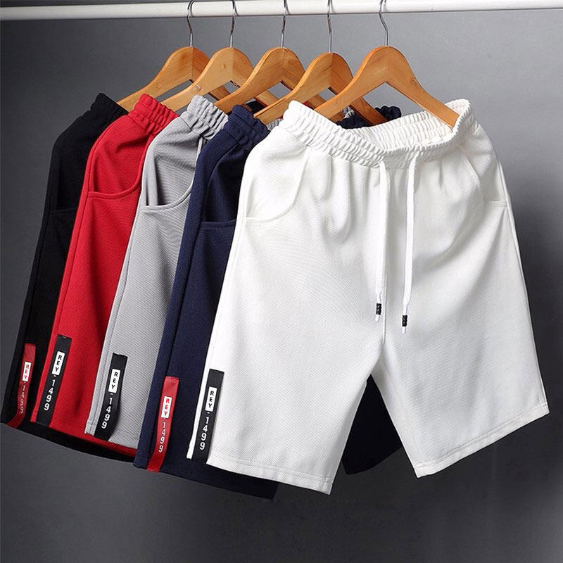 Men Shorts Fashion Short Pants Casual Beach Shorts Sports Shorts Cropped Shorts Drawstring Shorts Men's Clothing seluar pendek lelaki