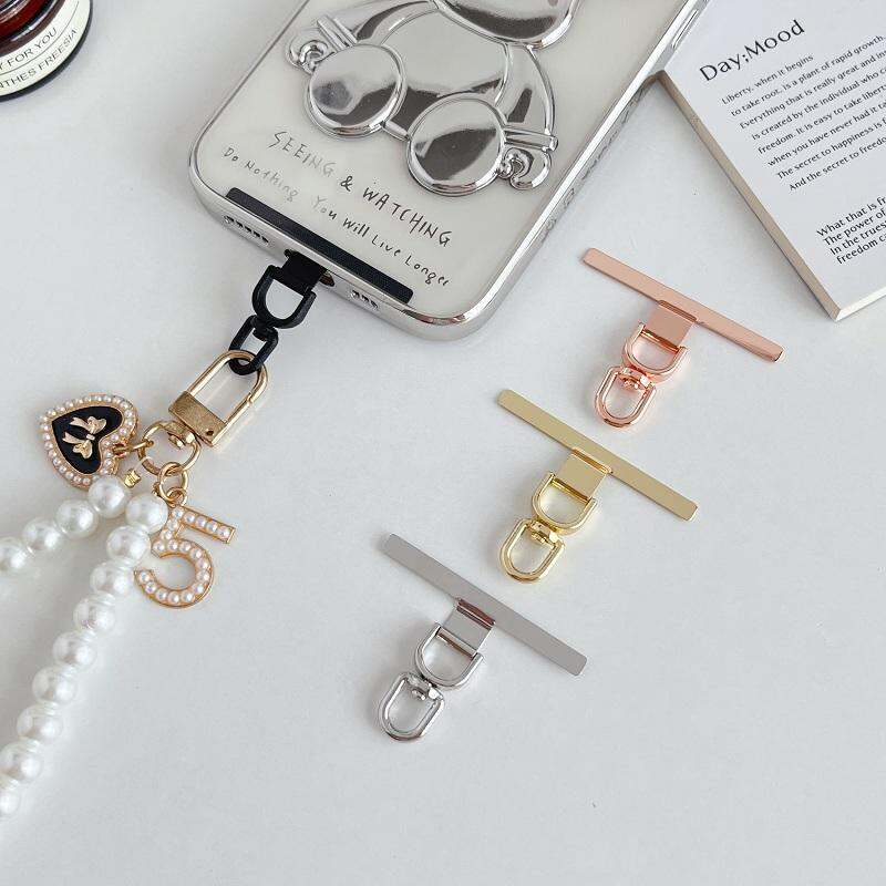 Ultra-Thin Metal Clip Mobile Phone 360 Degree Rotation Card Holder Durable Lanyard Hook Pendant Solid And Robust Adhesive Patch