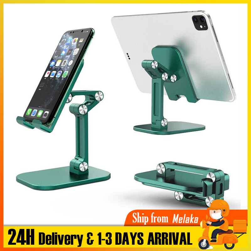 Phone Tablet Stand Holder Foldable Desktop Tablet Holder Phone Folding Holder Mount Live Show Lifter Adjustable For All Phones 