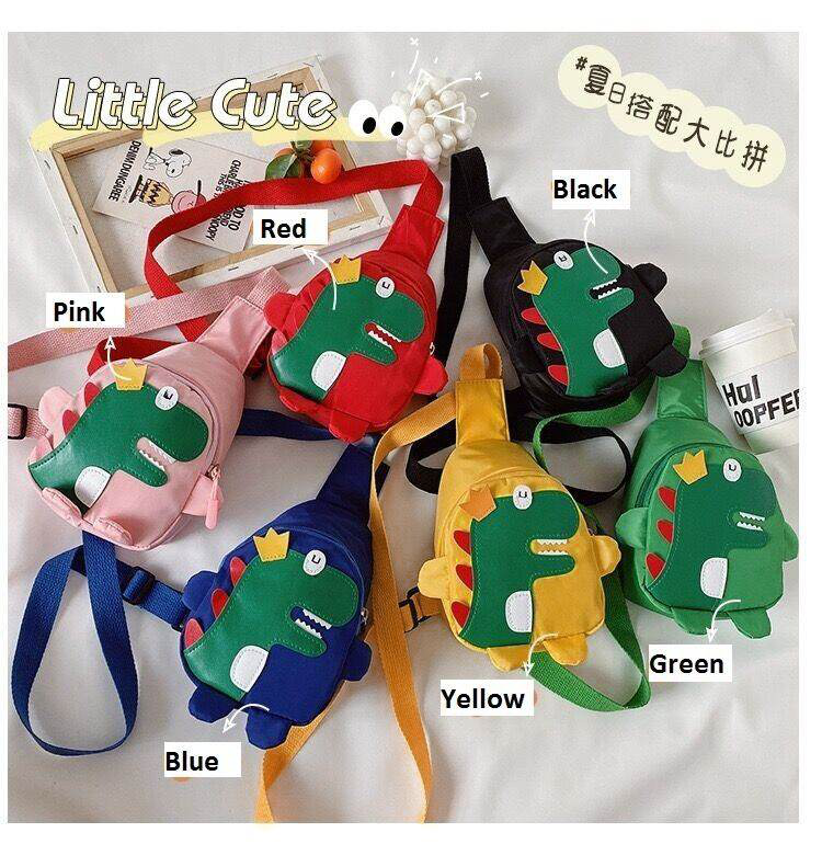 Children School Fashion Messenger Bags Casual Cute Animal Printing Sling Chest Bags for kids