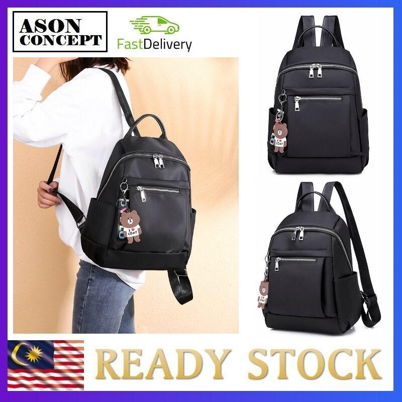Women backpack ladies backpack fashion backpack travel backpack bagpack wanita waterproof ready stock 044 asonconcept