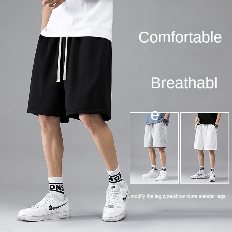 Short pants Men seluar sukan pendek lelaki Casual Shorts Drawstring Short Pants Gym Home Seluar Pendek Lelaki